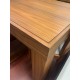 Mesa comedor rectangular nogal chapa natural