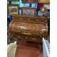 Mueble secreter plumeado nogal con bronces