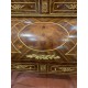 Mueble secreter plumeado nogal con bronces