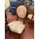Mesa comedor clasica madera de nogal + 4 sillas y 2 sillones