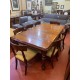 Mesa comedor victoriana madera de caoba + 8 sillas