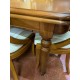Mesa comedor petaca ext + 6 sillas