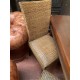 4 sillas rattan coloniales