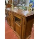 Aparador rustico madera maciza 2/p cristal