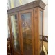 Vitrina rustica 2/p 2/c madera maciza