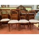 4 sillas peineta tap beige