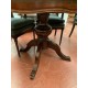 Mesa comedor estilo ingles madera caoba redonda ext