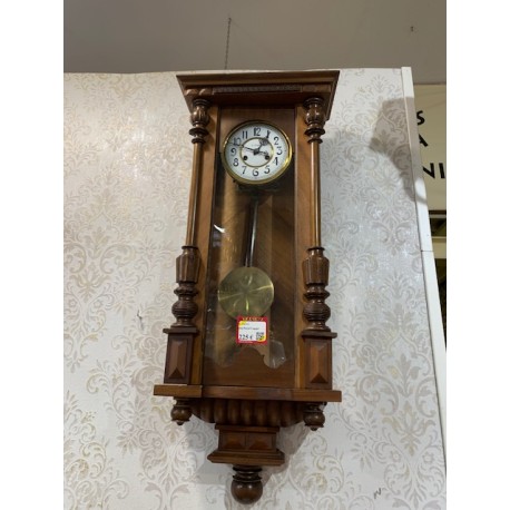 Reloj antiguo pared nogal