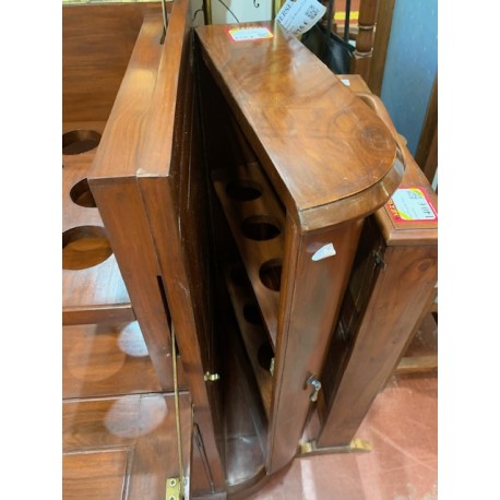 Mesa auxiliar  con alas  madera de palisandro