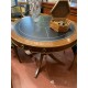 Mesa juego redonda clasica + 4 sillones