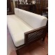 Sofa colonial madera vista tap crudo