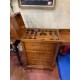 Mueble bar botellero puertas abatibles