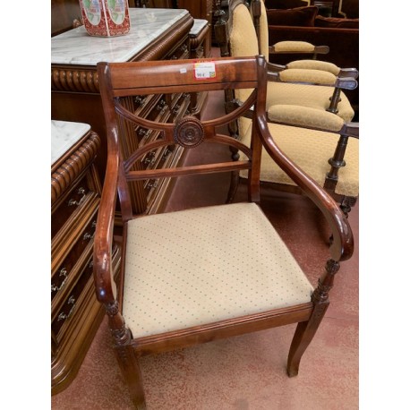 sillon  est ingles tap mostaza