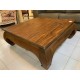 Mesa centro balinesa tapa madera