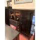 Mueble moderno vajillero de salon color negro ebano