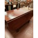 Mesa comedor rustica estilo frances con alas madera de cerezo