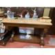 Consola inglesa madera de caoba tapa marmol