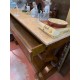 Consola inglesa madera de caoba tapa marmol