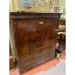 Mueble secreter est Louis Philippe en madera de palosanto