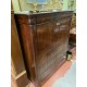 Mueble secreter est Louis Philippe en madera de palosanto