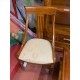 Mesa comedor ovalada madera de cerezo ext + 4 sillas