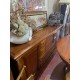 Aparador madera de cerezo 6/c 2/p con persiana