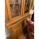 Aparador 2/p 2/c con vitrina parte alta madera de cerezo