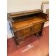Mueble antiguo armonium con columnas en madera de palosanto