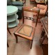 4 sillas est ingles asiento rejilla