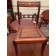 4 sillas est ingles asiento rejilla