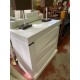 Comoda blanca moderna 3/c