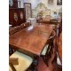 Mesa comedor victoriana madera de caoba con 2/c