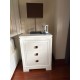 Dormitorio matrimonio en madera color blanco
