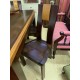 Mesa comedor bicolor madera de roble + 6 sillas