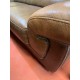 Sofa 3/p cuero en color marron