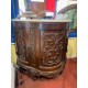 Mueble 2/p con tallas tapa marmol